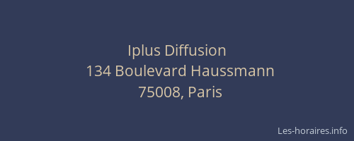 Iplus Diffusion