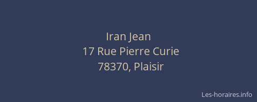 Iran Jean