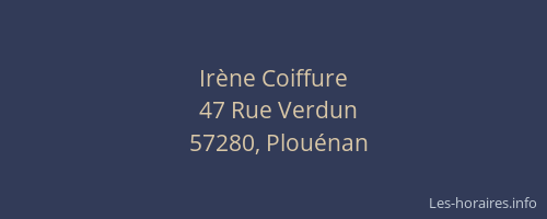 Irène Coiffure