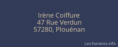 Irène Coiffure