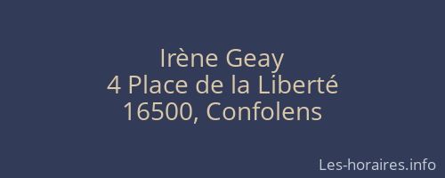 Irène Geay