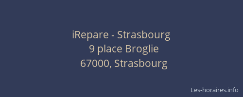 iRepare - Strasbourg