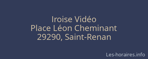 Iroise Vidéo