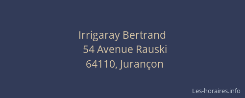 Irrigaray Bertrand