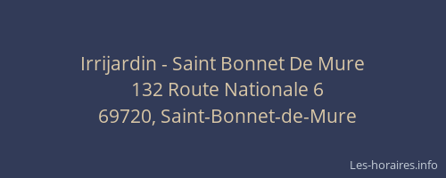 Irrijardin - Saint Bonnet De Mure