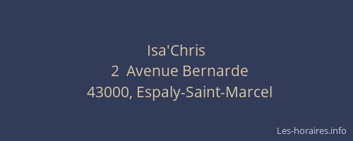 Isa'Chris