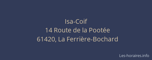 Isa-Coif