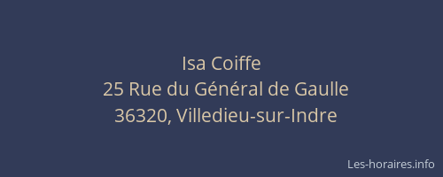 Isa Coiffe