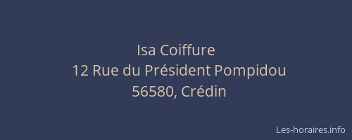 Isa Coiffure