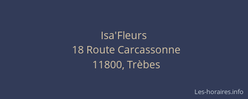 Isa'Fleurs