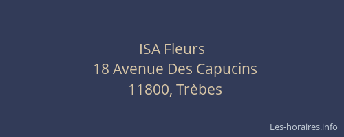 ISA Fleurs
