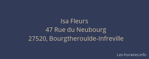 Isa Fleurs