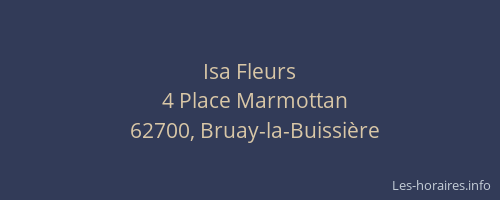 Isa Fleurs