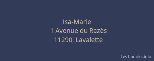 Isa-Marie