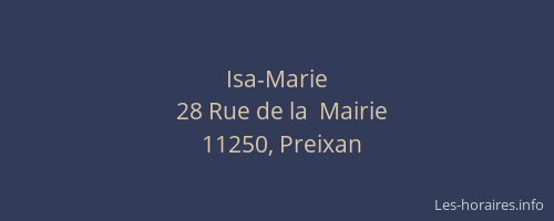 Isa-Marie