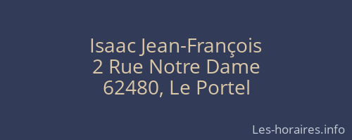 Isaac Jean-François
