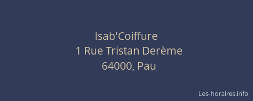 Isab'Coiffure