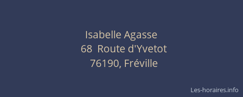 Isabelle Agasse