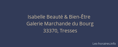 Isabelle Beauté & Bien-Être