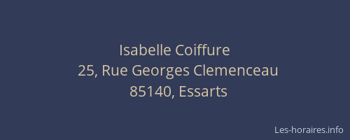 Isabelle Coiffure
