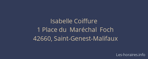 Isabelle Coiffure