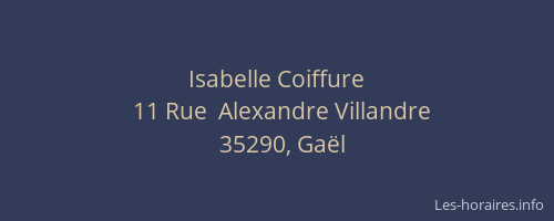 Isabelle Coiffure