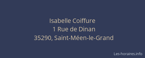 Isabelle Coiffure