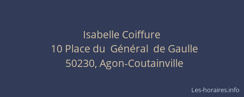 Isabelle Coiffure
