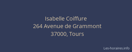 Isabelle Coiffure