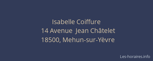 Isabelle Coiffure