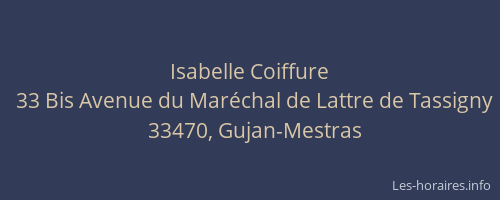 Isabelle Coiffure