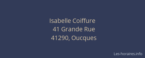 Isabelle Coiffure