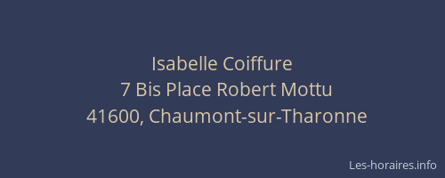 Isabelle Coiffure