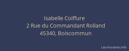 Isabelle Coiffure