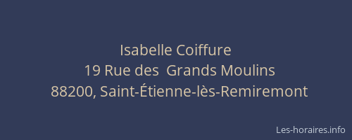Isabelle Coiffure