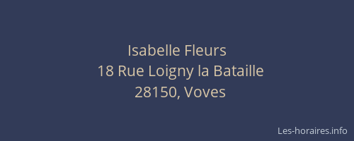 Isabelle Fleurs