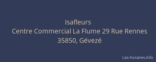 Isafleurs