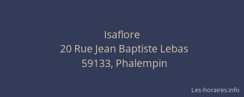 Isaflore