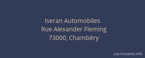 Iseran Automobiles