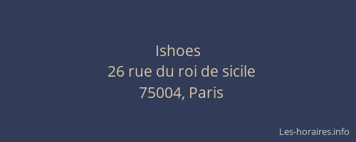 Ishoes