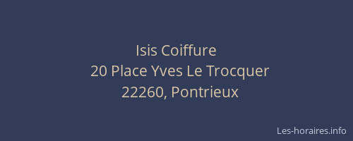 Isis Coiffure