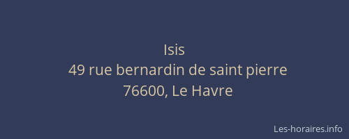 Isis