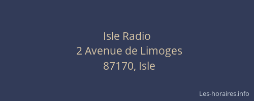 Isle Radio