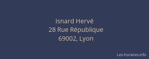 Isnard Hervé