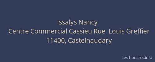 Issalys Nancy