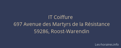 IT Coiffure