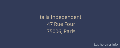 Italia Independent