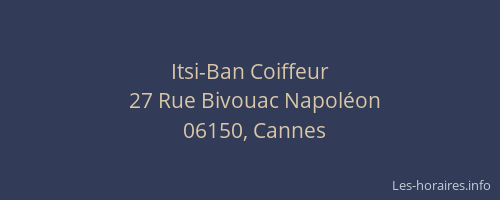 Itsi-Ban Coiffeur