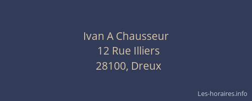 Ivan A Chausseur