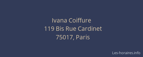 Ivana Coiffure